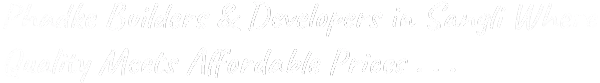 Phadke Developers Tagline